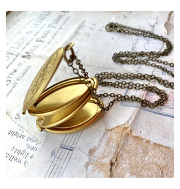 Gold Family Locket Necklace