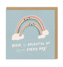 Mum Rainbow Greeting Card