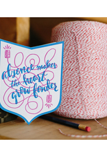 Absence Makes the Heart Grow Fonder Greeting Card