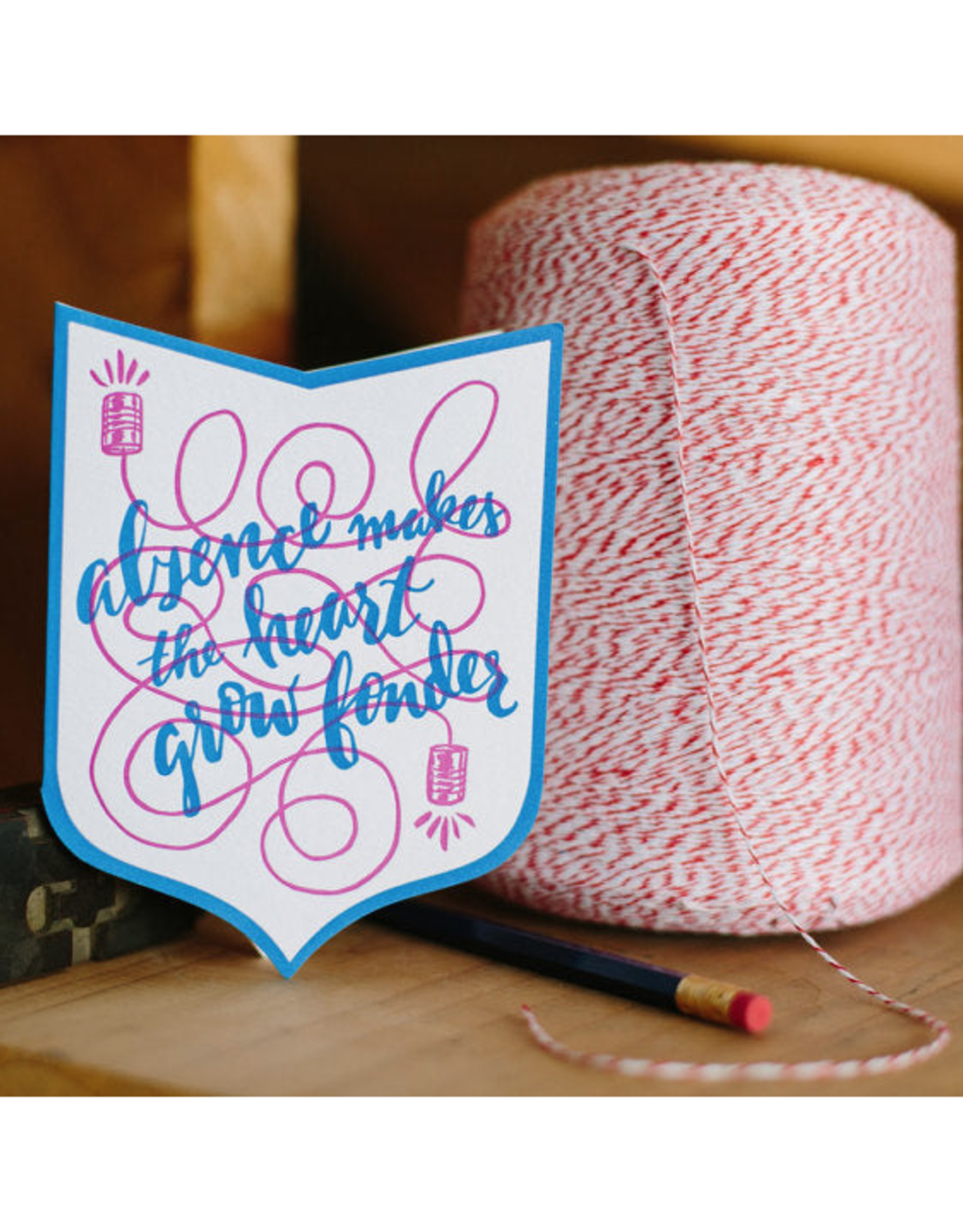 Absence Makes the Heart Grow Fonder Greeting Card