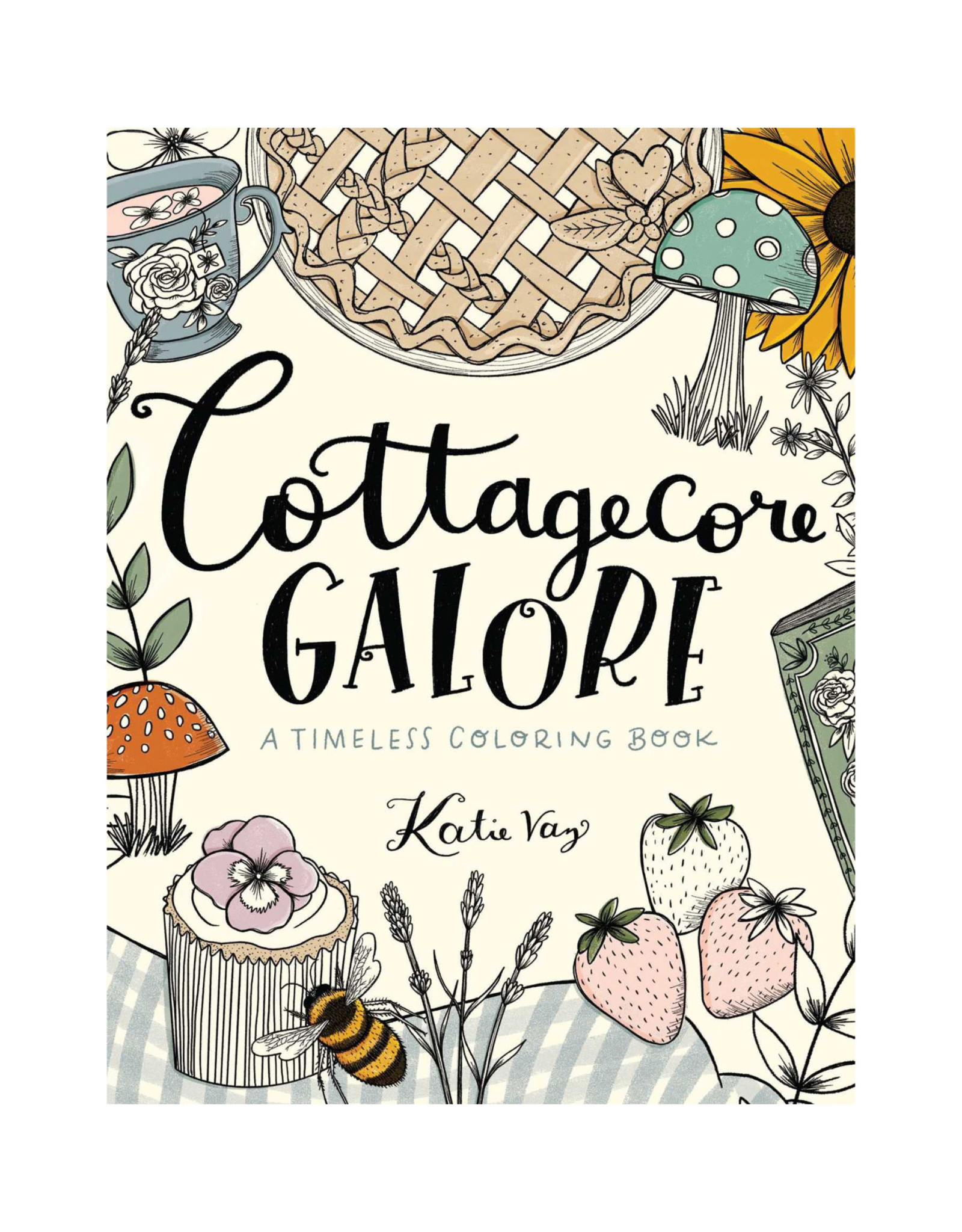 Cottagecore Galore Coloring Book
