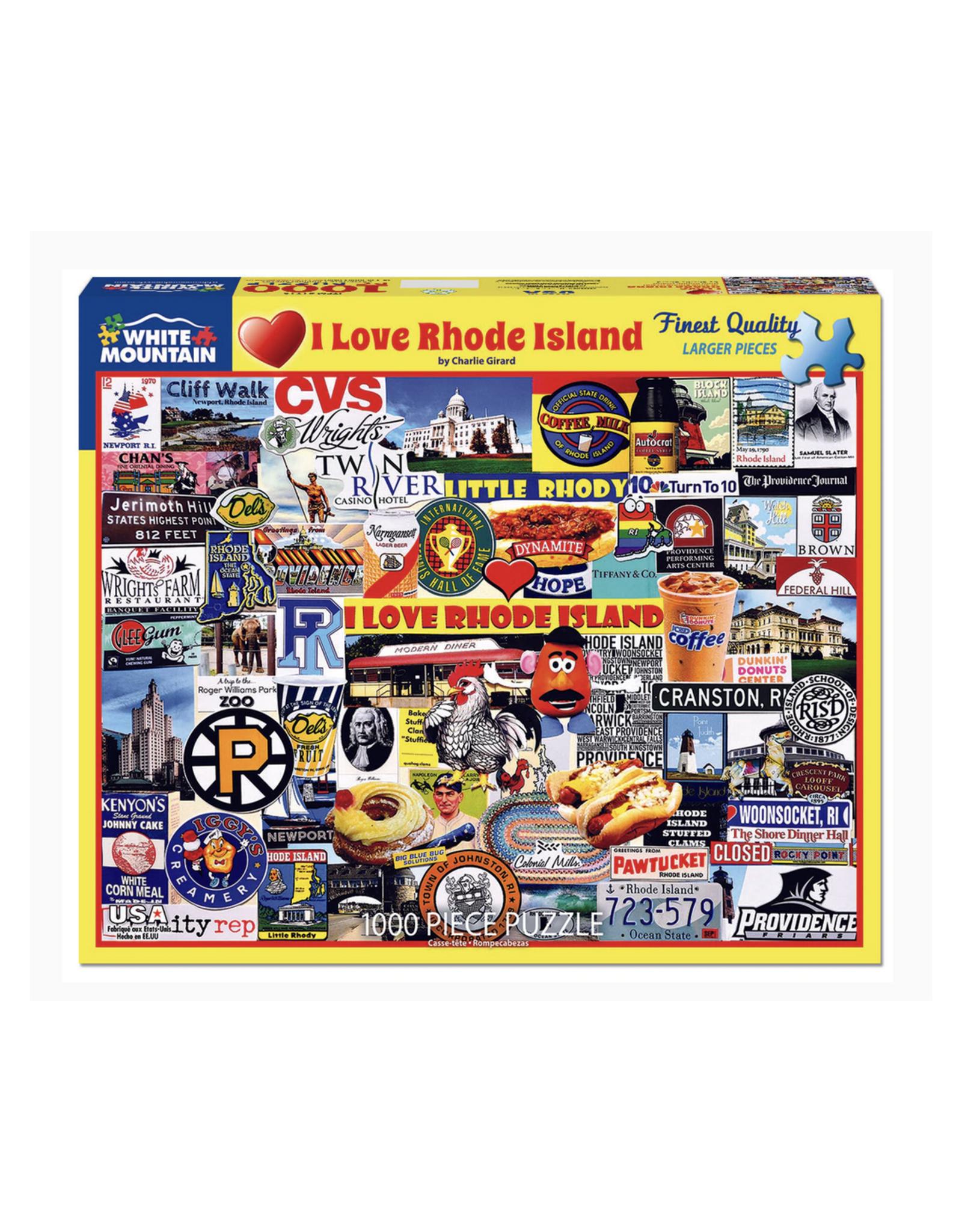 I Love Rhode Island 1000 Piece Puzzle