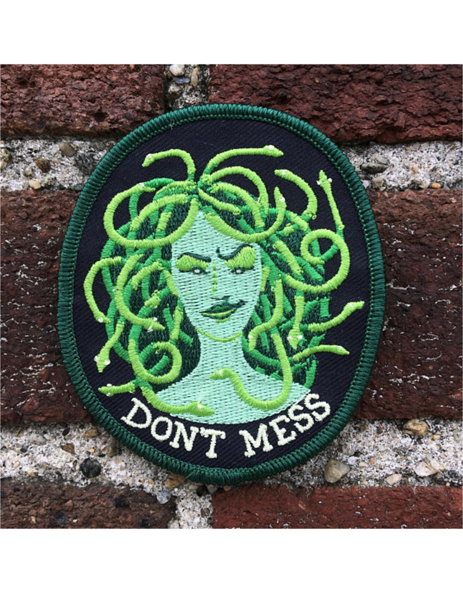 Don't Mess Medusa Patch