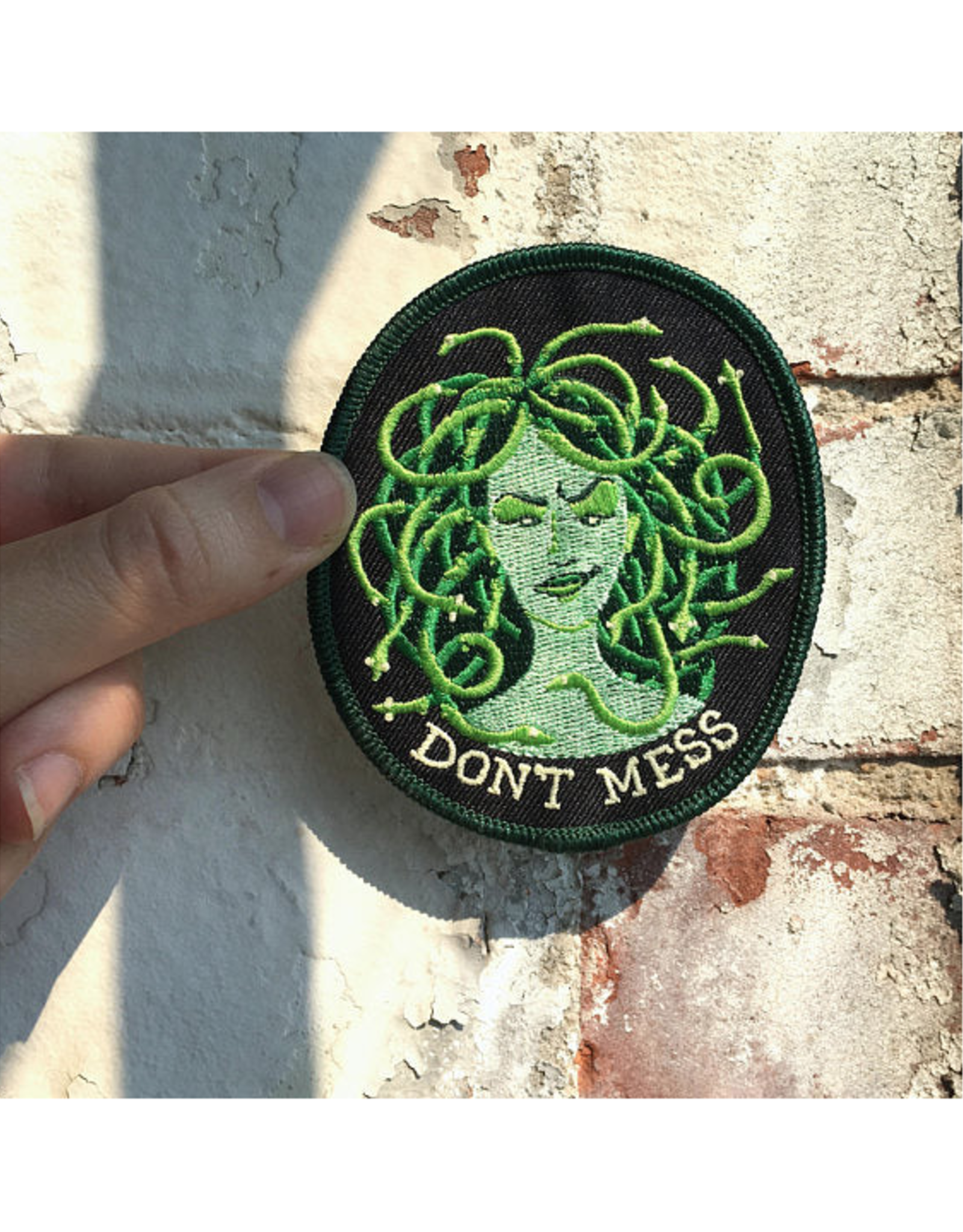 Don't Mess Medusa Patch