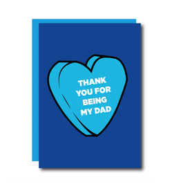 Thank You For Being My Dad Greeting Card
