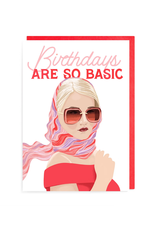 Basic Birthdays Anna Greeting Card