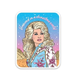 Dolly Diamond In a Rhinestone World Sticker