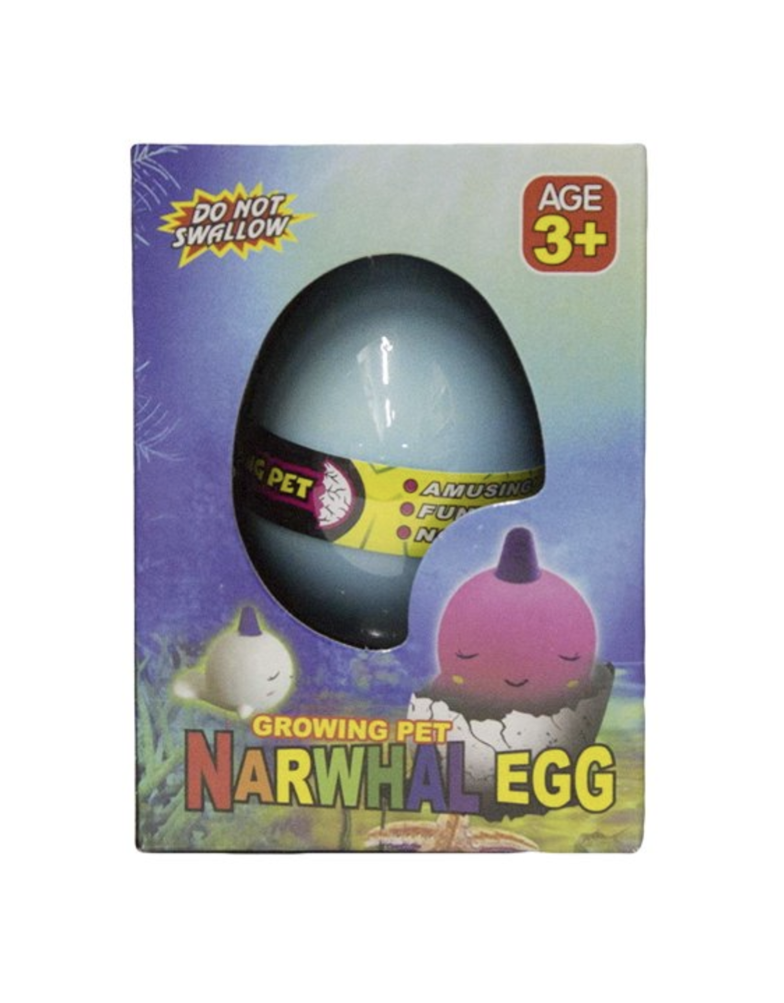 Pet Narwhal Growing Egg