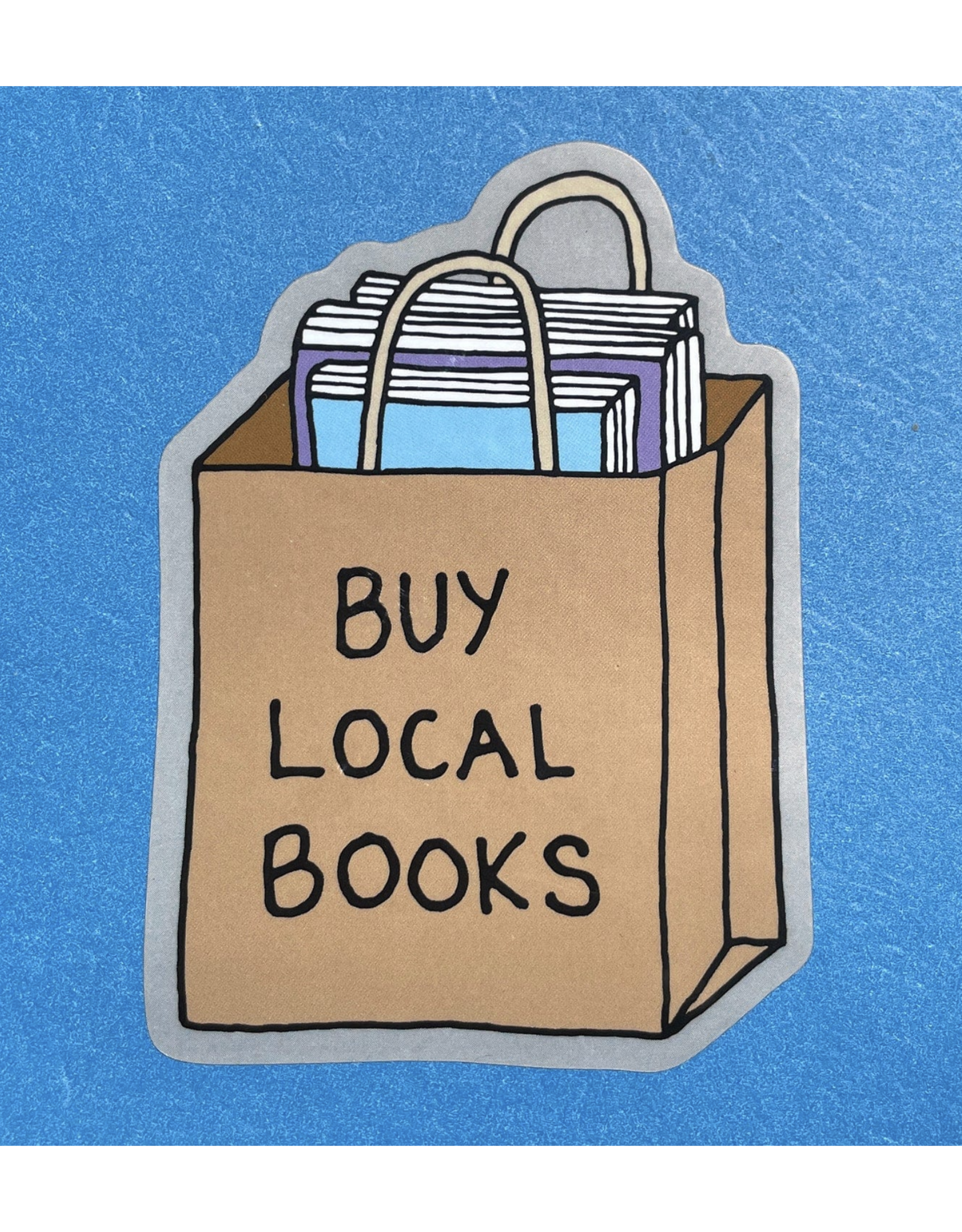 Buy Local Books Sticker*