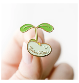 Kindness Matters Plant Sprout Enamel Pin