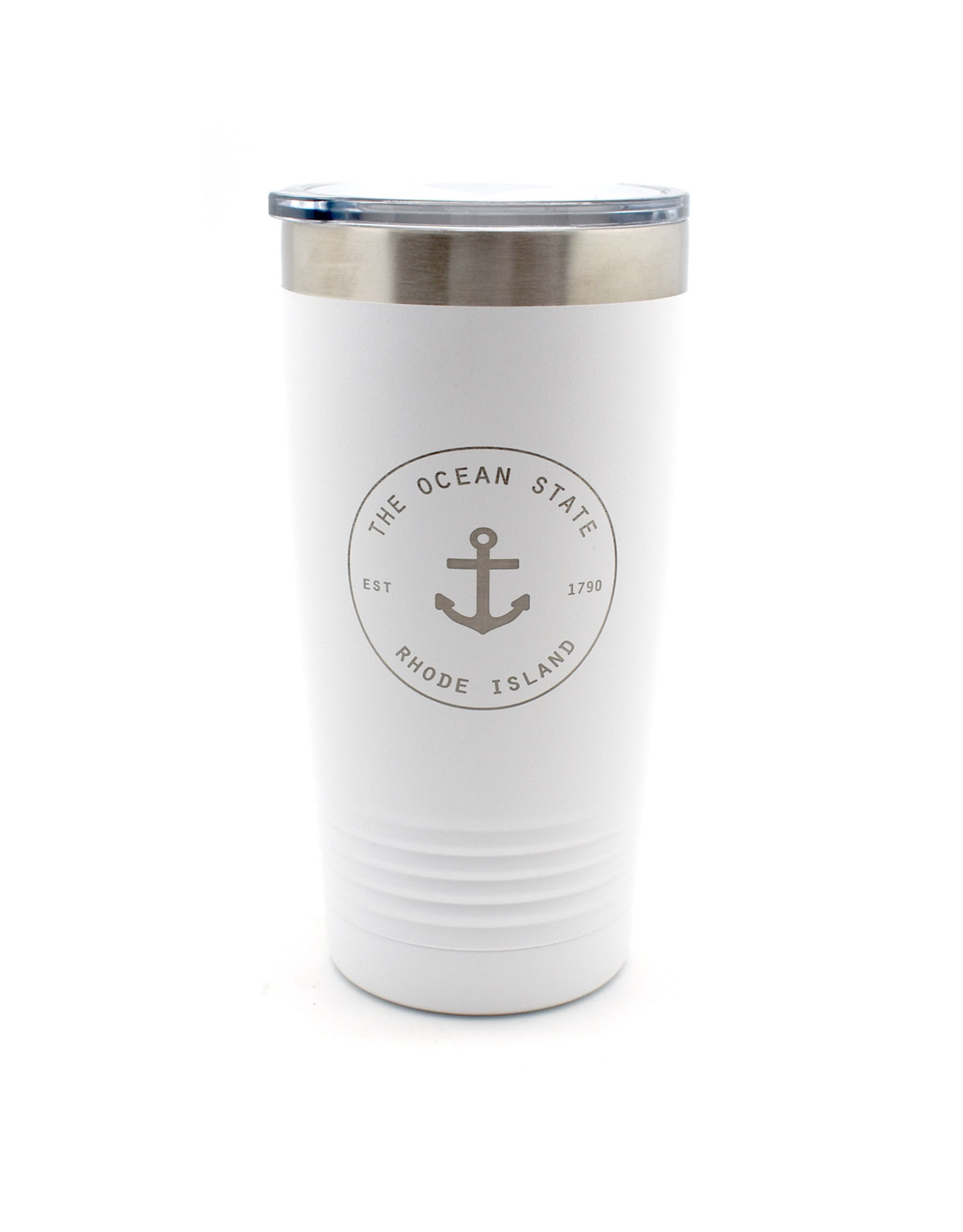 Ocean State (White) 20oz Insulated Tumbler