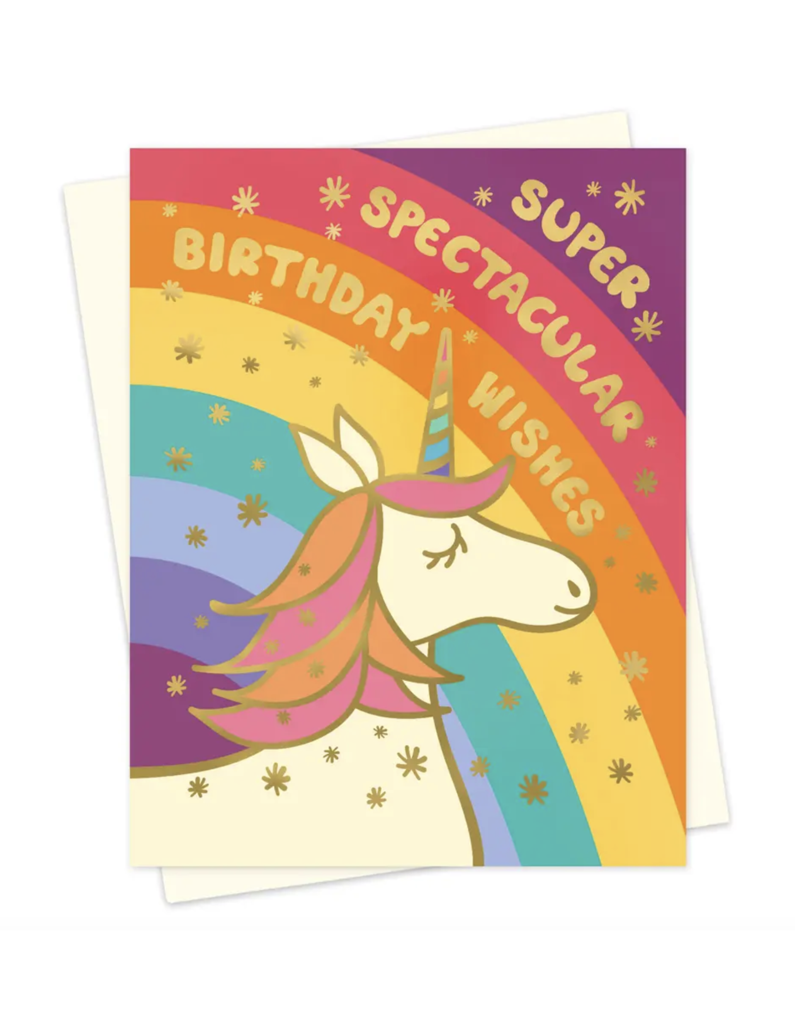 Spectacular Unicorn Birthday Greeting Card