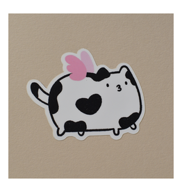 Cat Cow Vinyl Sticker