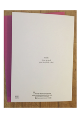 Hamster Cake Birthday Greeting Card