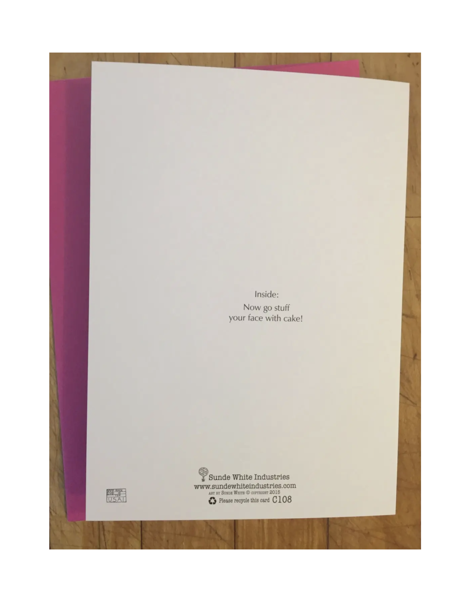 Hamster Cake Birthday Greeting Card