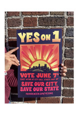 Vote Yes On 1 Print