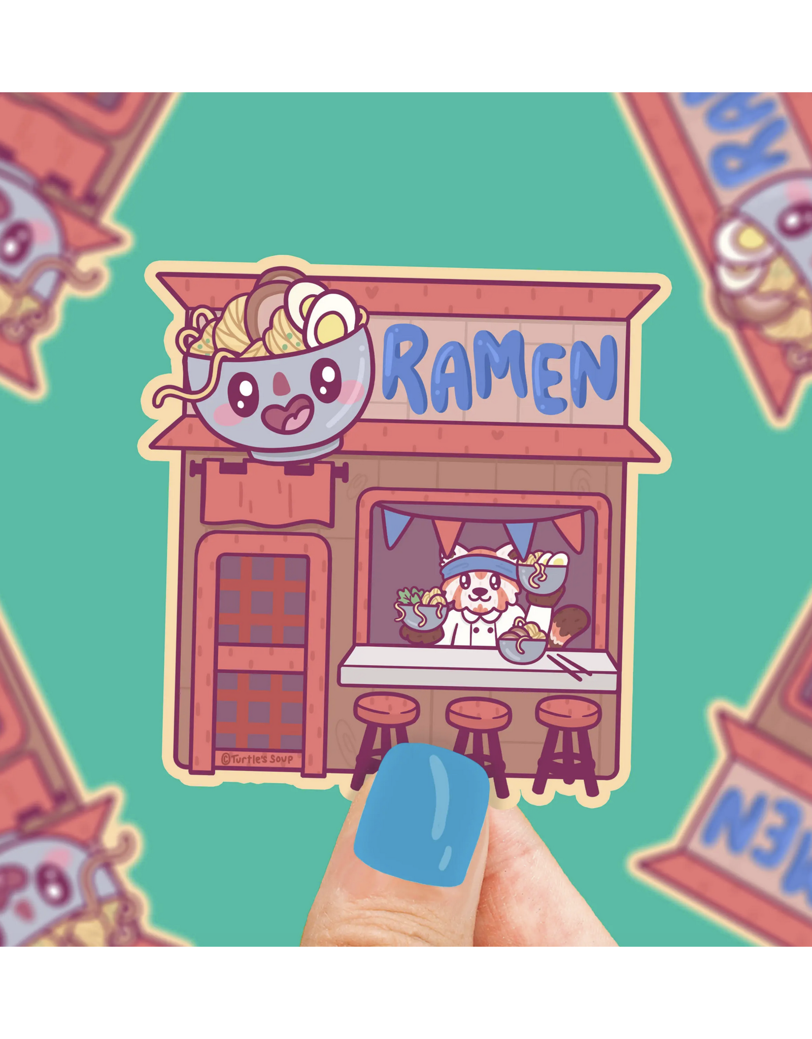 Ramen Boothkeeper Sticker