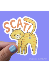Scat Cat Sticker