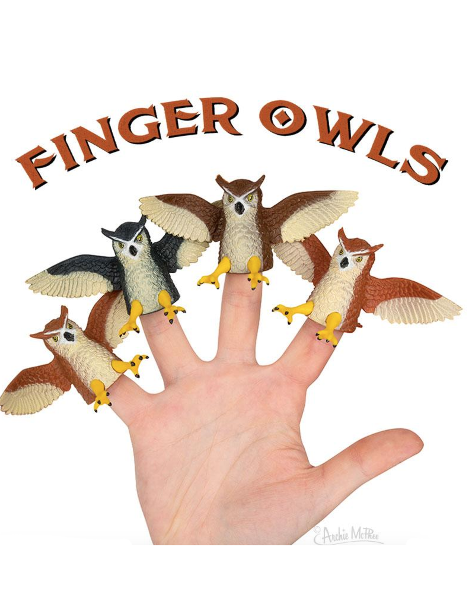 Owl Finger Puppet