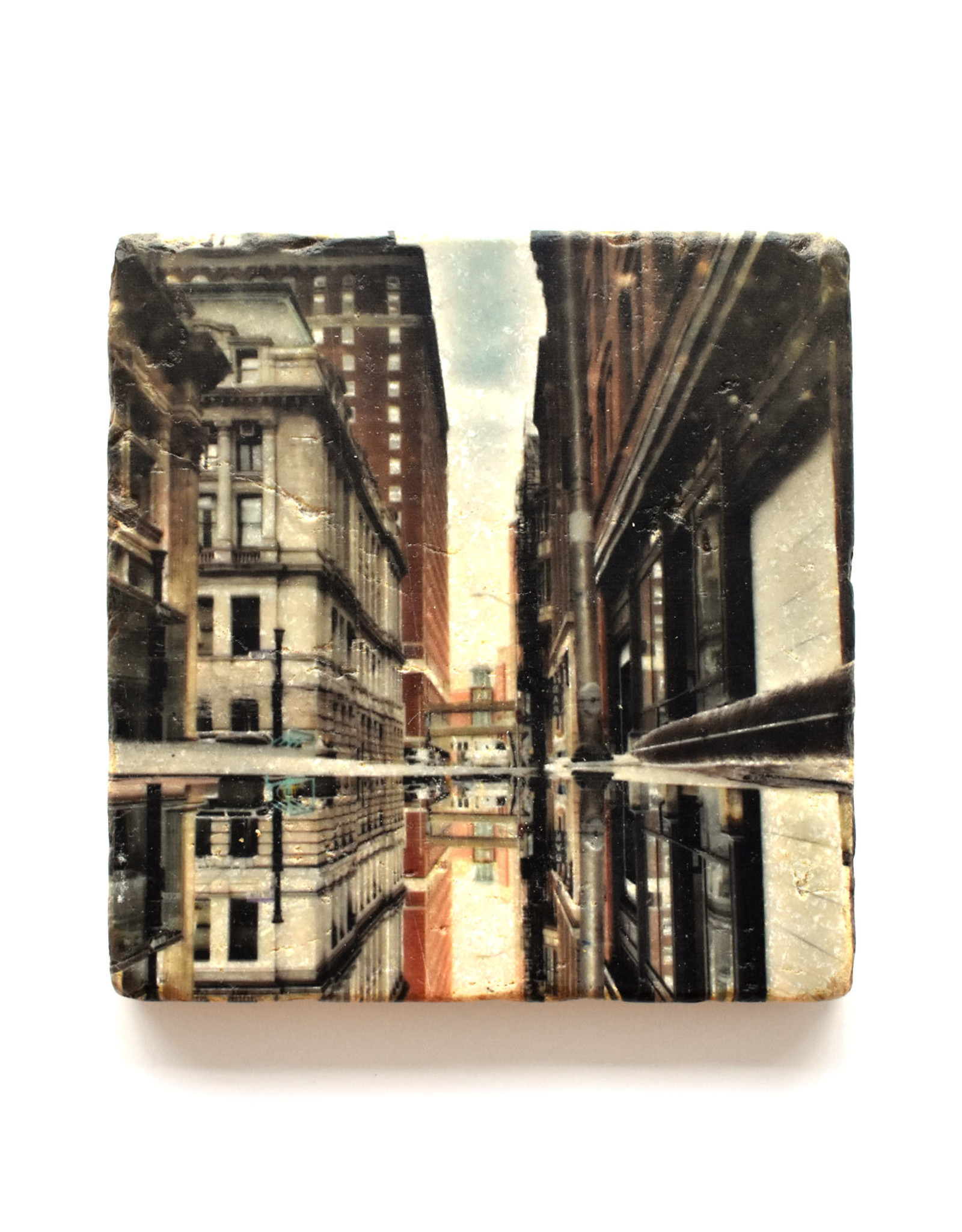 PVD City Hall Marble Tile Coaster