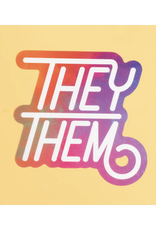 Pronoun Sticker Sheet - They/Them