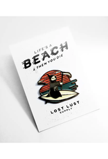 Life's a Beach Enamel Pin