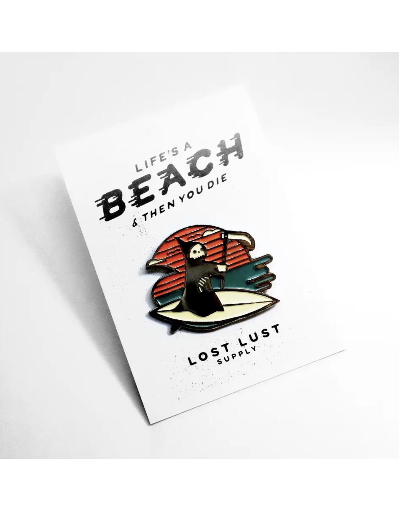 Life's a Beach Enamel Pin