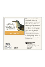 Effin Birds Daily Pad Calendar 2023