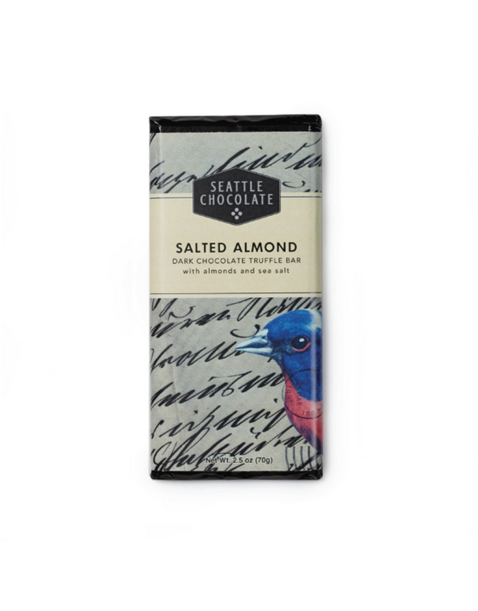 Salted Almond Truffle Chocolate Bar