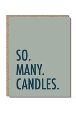 So Many Candles Greeting Card