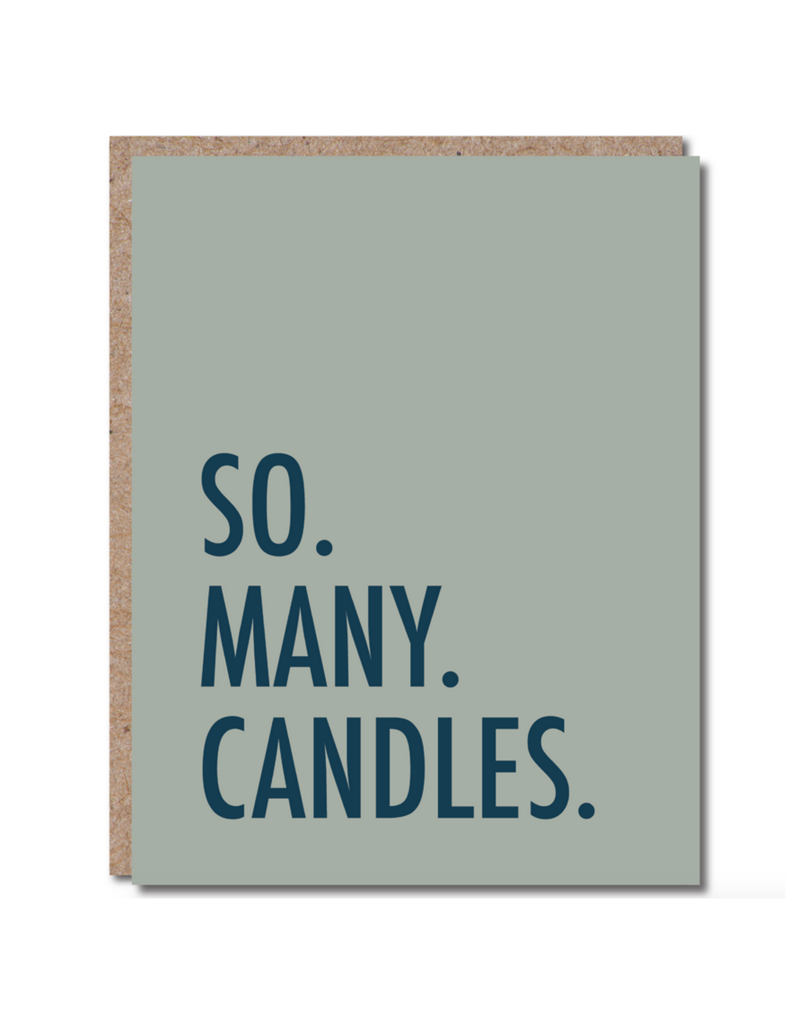 So Many Candles Greeting Card