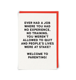 Welcome to Parenting Greeting Card