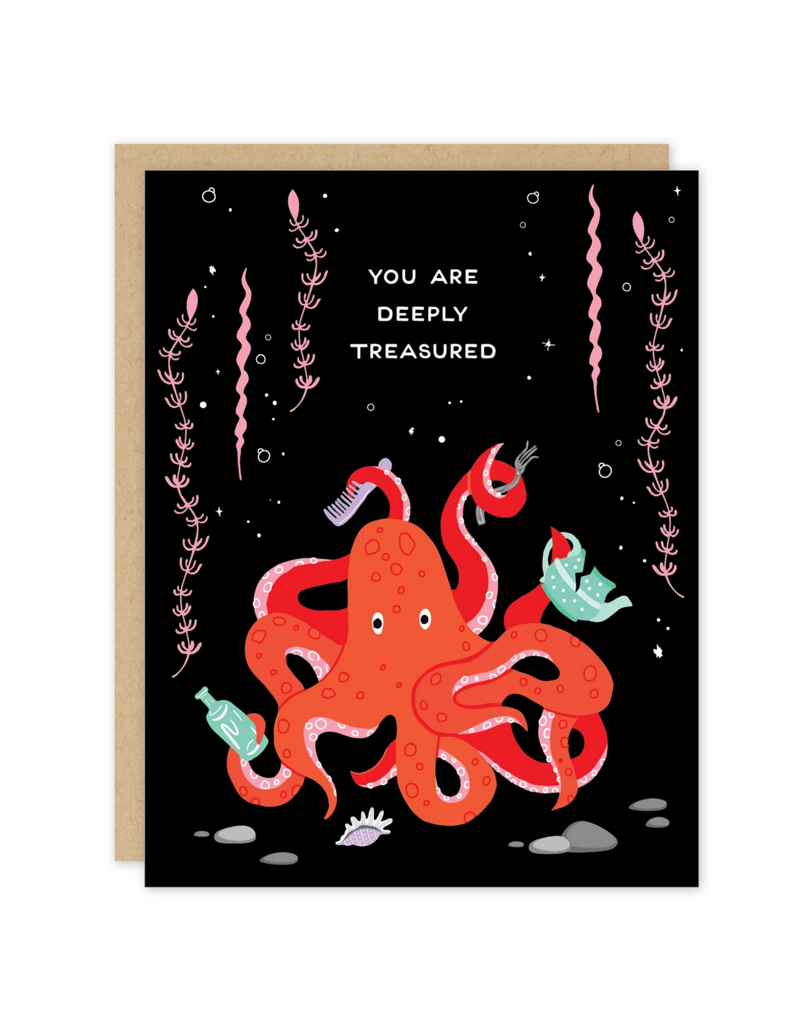 You Are Deeply Treasured Greeting Card