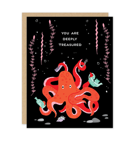 You Are Deeply Treasured Greeting Card