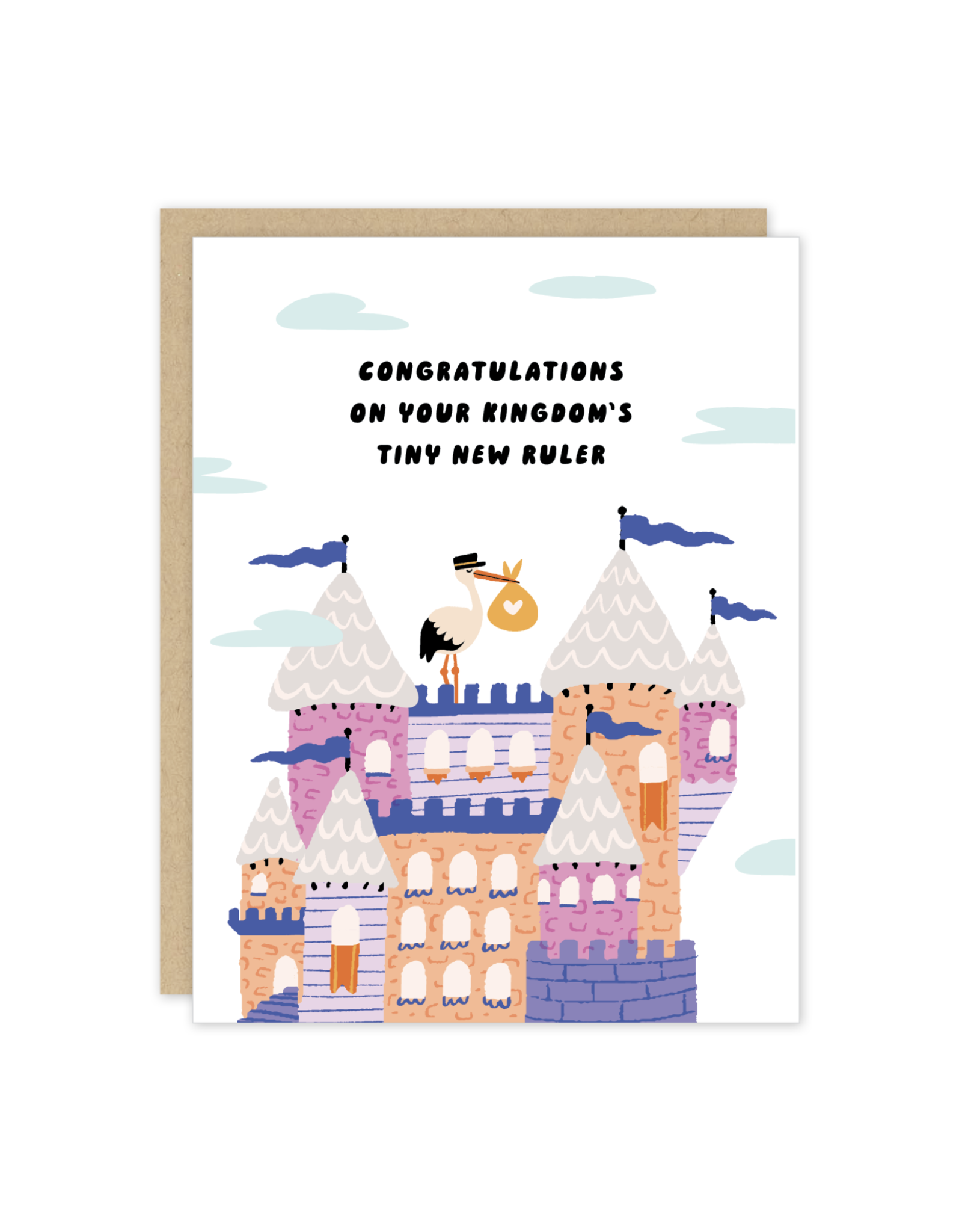 Tiny New Ruler Greeting Card