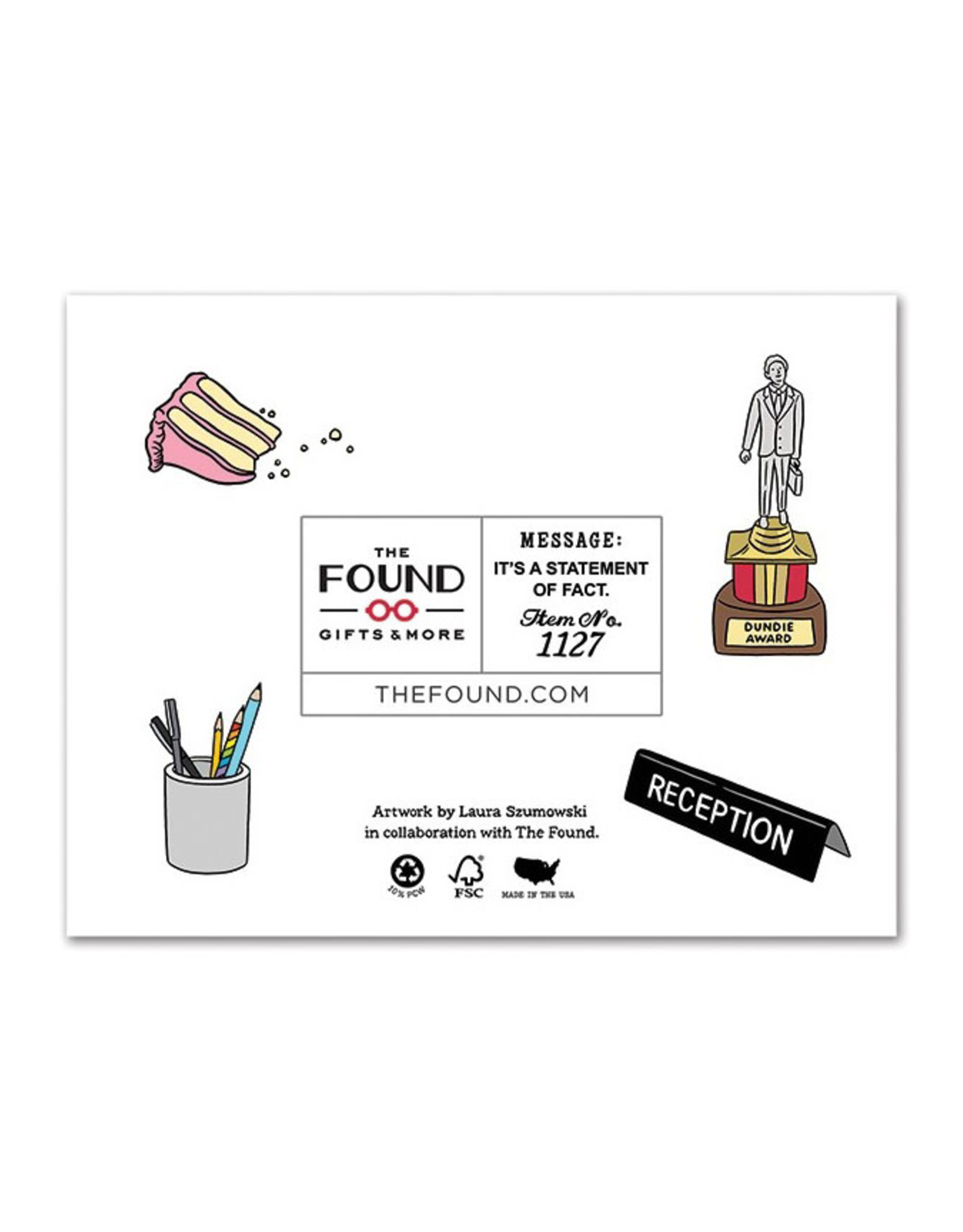 Jim & Pam Birthday Greeting Card