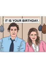 Jim & Pam Birthday Greeting Card