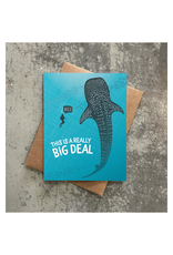 Really Big Deal Whale Shark Greeting Card