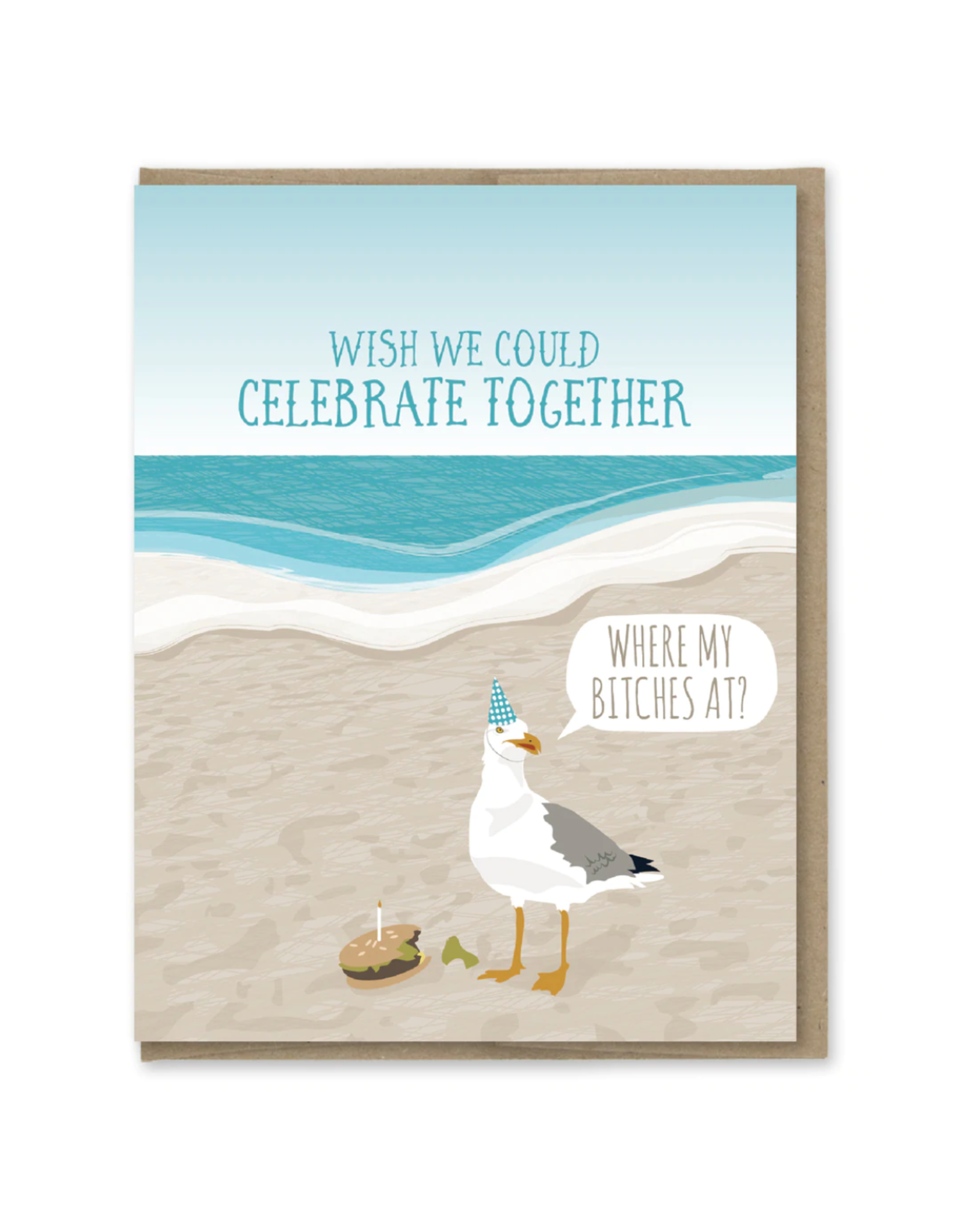 Wish We Could Celebrate Together Greeting Card