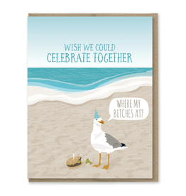 Wish We Could Celebrate Together Greeting Card