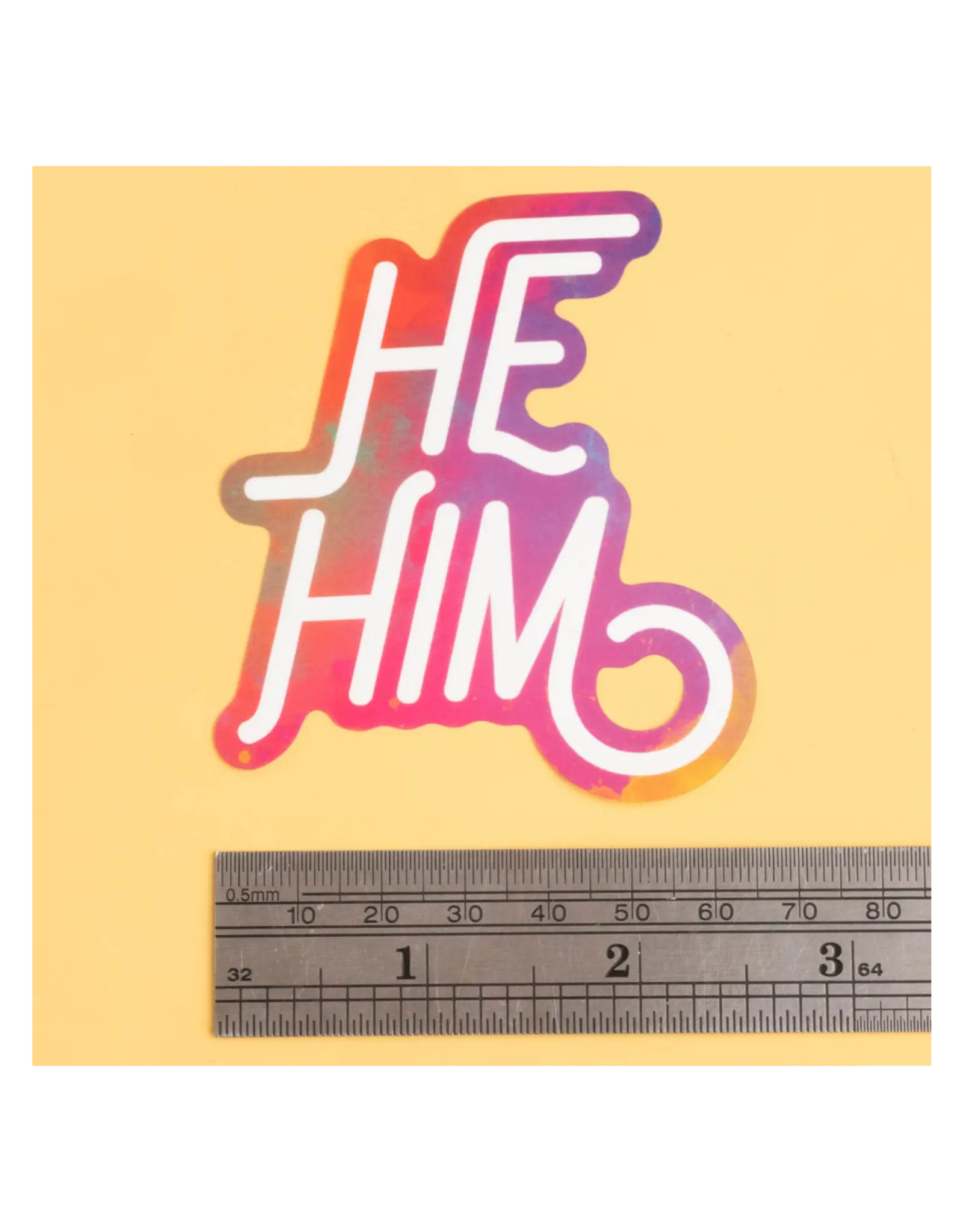 Pronoun Sticker Sheet - He/Him