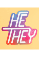 Pronoun Sticker Sheet - He/They