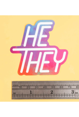 Pronoun Sticker Sheet - He/They