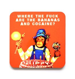 Bananas and Cocaine Coaster