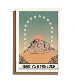 Always & Forever Plateau Greeting Card