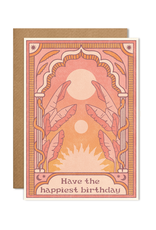 Have the Happiest Birthday Columns Greeting Card