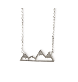 Mountain Necklace - Silver