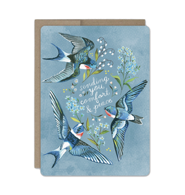 Sending You Comfort & Peace Greeting Card