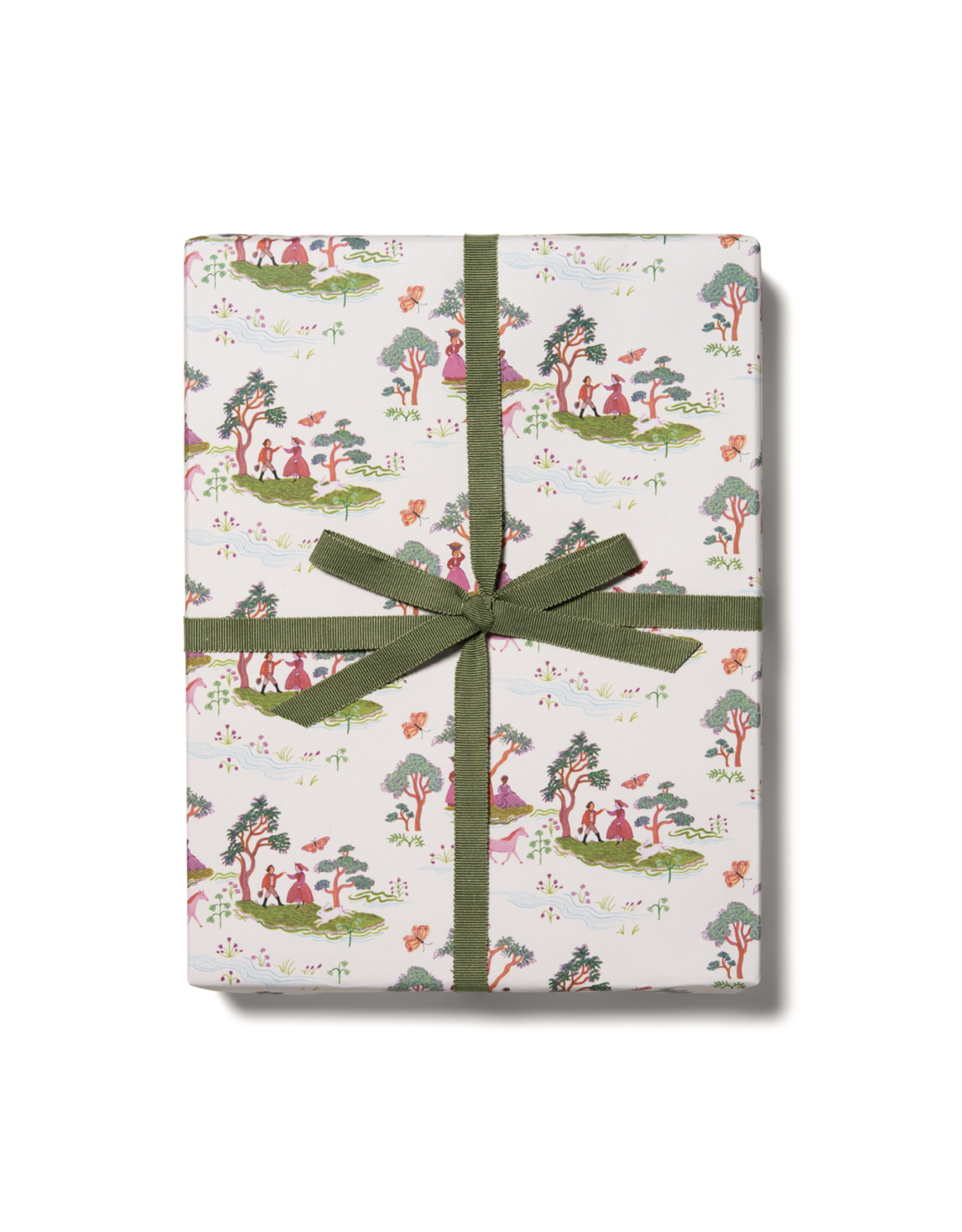 Christmas Book Nerd Wrapping Paper