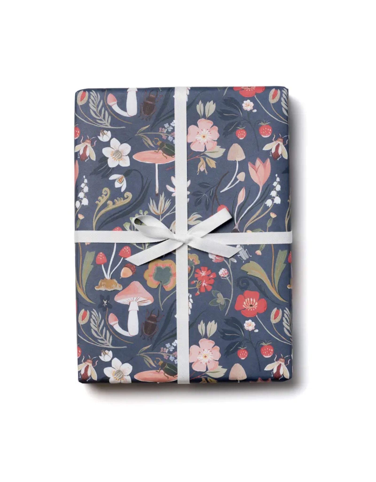 Forest Blue Wrapping Paper - Curbside Only